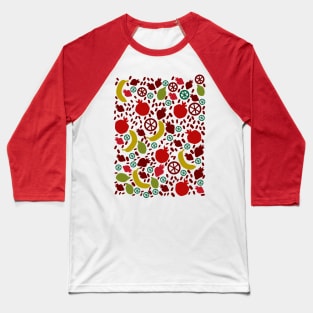 Fruit pattern Baseball T-Shirt